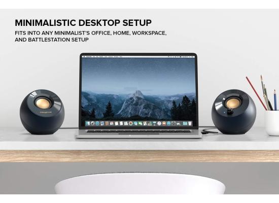 Creative Pebble V2 2.0 USB Powered Desktop Speakers with USB-C Connectivity